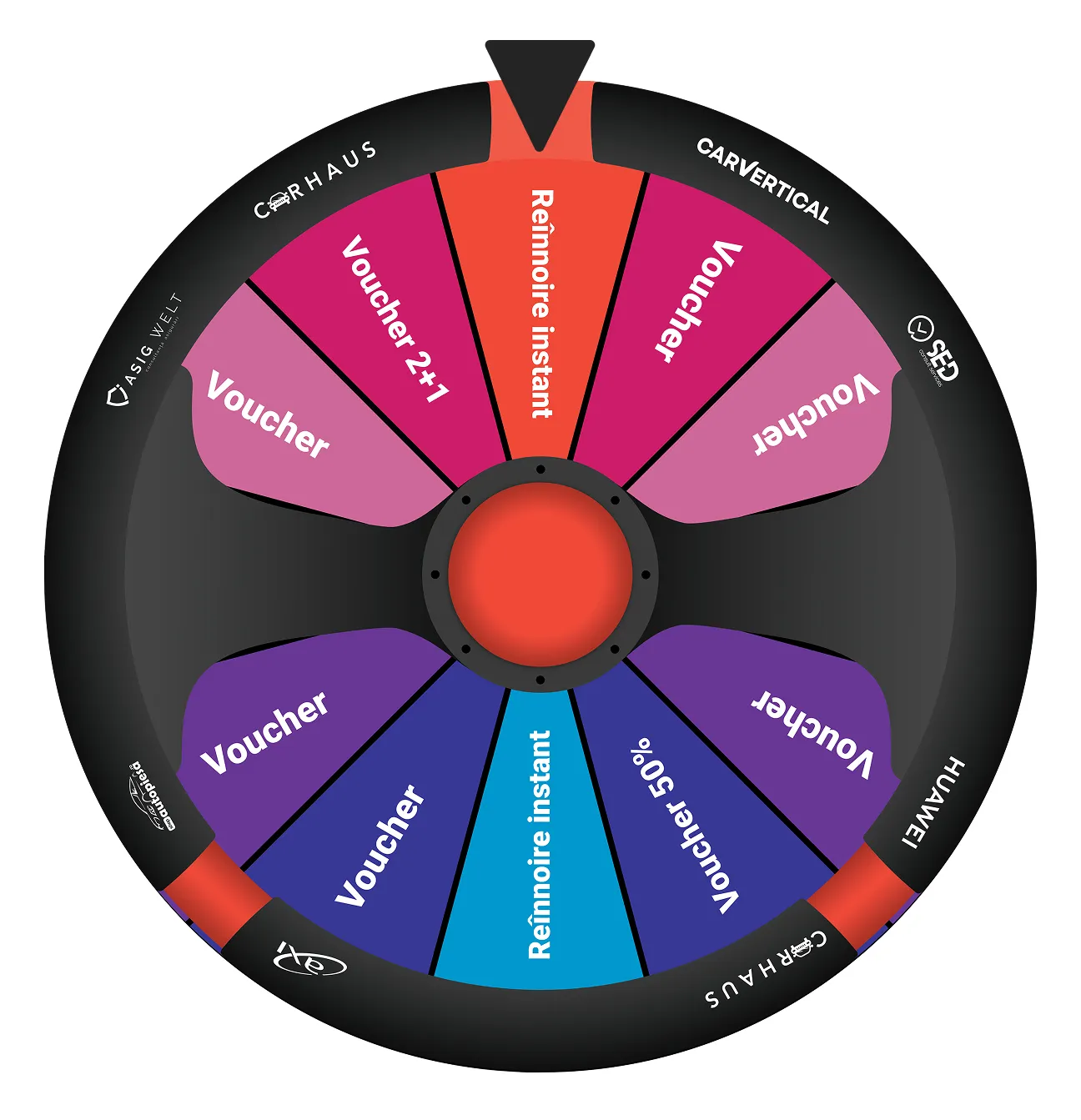 Spin the Wheel - Detail 1