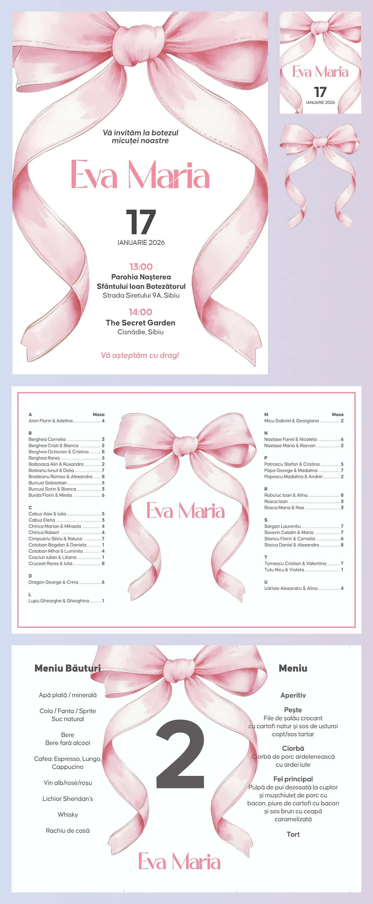 Babygirl  Baptism Print - Detail 1